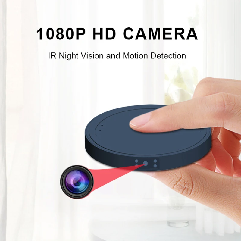 FULL-1080P HD Mini Camera IR Night Vision Actions Camera Motion Detection DVR Micro-Cam Support 128G Card