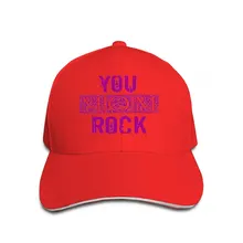 Мужская винтажная ковбойская шляпа для папы, регулируемая бейсбольная кепка с надписью «You Rock mom», типографский дизайн, подарочные открытки, плакаты, этикетки, метки красного цвета