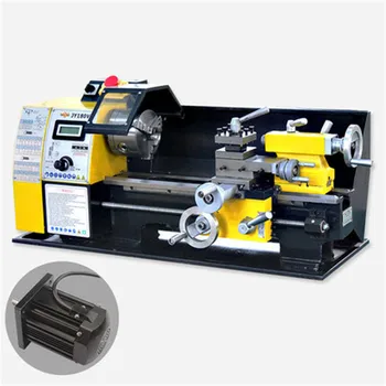 

JY180V Small Household Lathe Mini Tetal Lathe Desktop Lathe Mute Lathe Brushless Motor Machine Tool Machining Mechanical