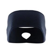 Наружная Флисовая Повязка на голову, ветрозащитная теплая Ушная Защитная повязка для головы, повязка на голову для верховой езды, бега ZJ55