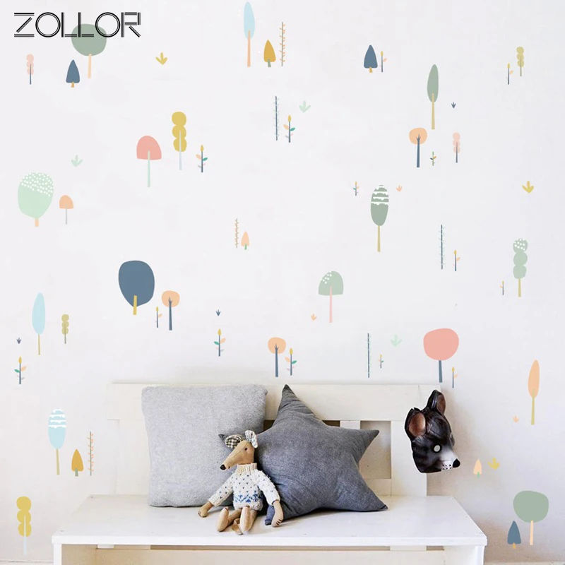 Zollor DIY новый склеиватель в джунглях украшение для дома спальни детской комнаты