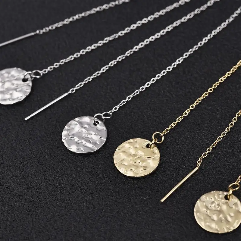 Stainless Steel Pendants Embossing Charm DIY Earrings Bracelet 8 H43343e8d2f0547138fa326a18e929f34h