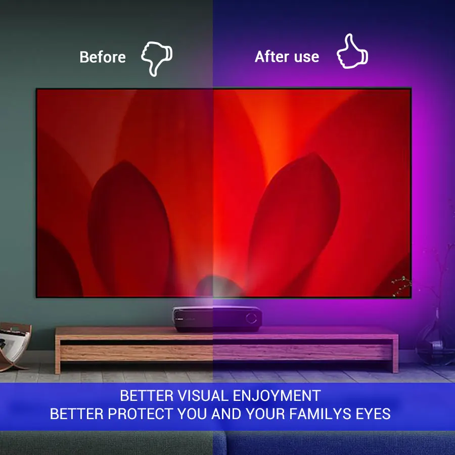 50 см RGB настенный светильник водонепроницаемый патч 50505 в диод гибкий карбоновый