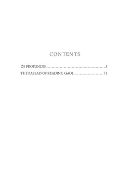 

Foreign languages Wilde O. De Profundis and The Ballad of Reading Gaol cover soft 16 +
