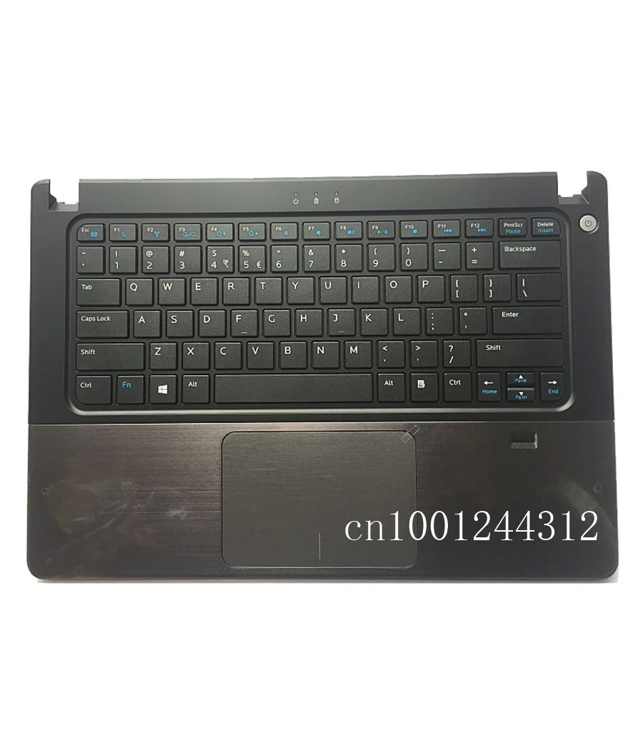 Чехол для Dell Vostro V5460 5460 V5470 5470 V5480 5480 Упор для рук верхняя крышка клавиатуры с сенсорной панелью 0N1TKX - Цвет: Grey - Fingerprint