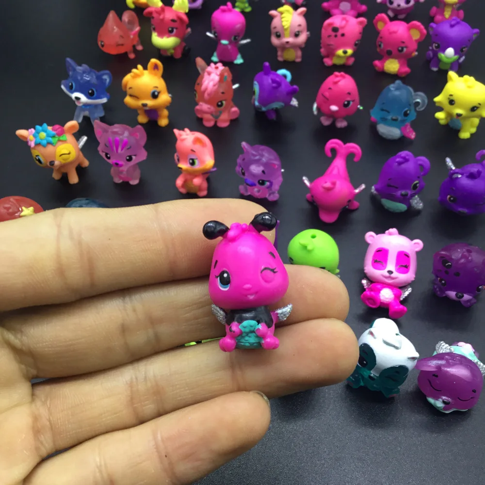 Random Lot 20PCS Hatchicmals Colleggtibles Animals Mini Figure Cute Kids Gifts 