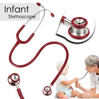 

0 to 3 Years Old Professional Baby Cardiology Neonatal Pediatric Clinical Medical Cute Infant Doctor Nurse Stethoscope