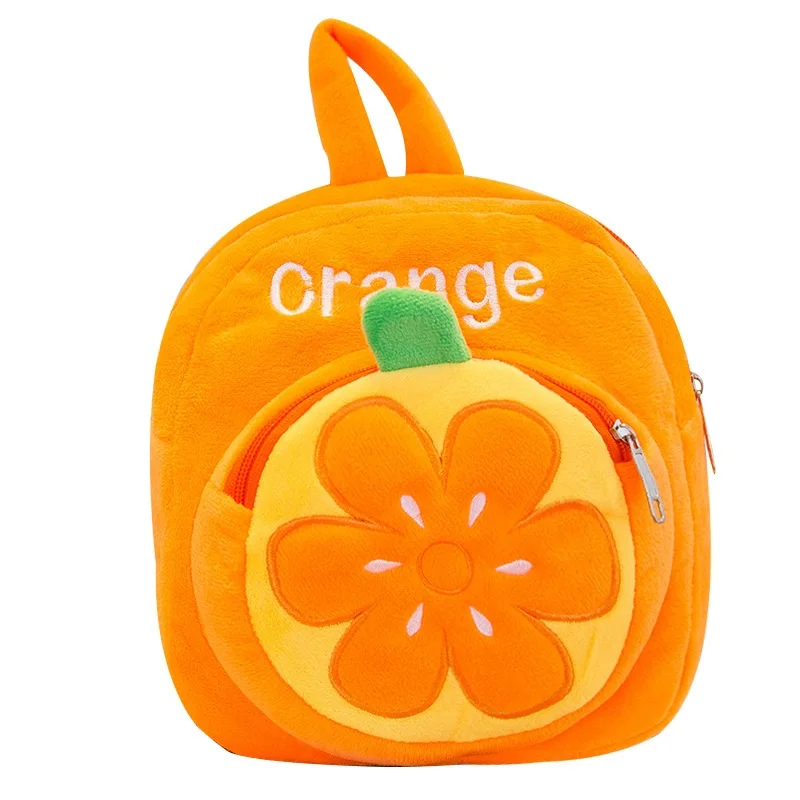 Рюкзак для маленьких мальчиков и девочек дошкольного возраста, сумка в форме фруктов, Детский рюкзак для малышей, детские школьные