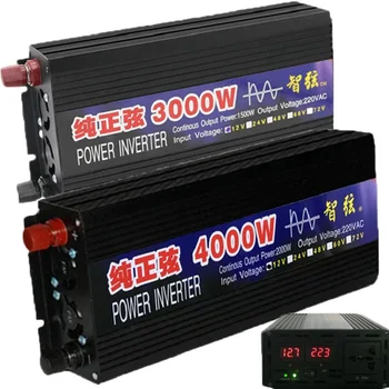 

power inverter 3000W pure sine wave power inverter 12v 220v 110V Vehicle inverter grid converter onditioner /electric kettle