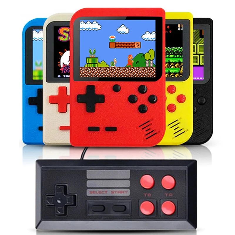 Ретро консоль для видеоигр Pocketgo Consola портативная игровая приставка 500 в 1 3 дюйма
