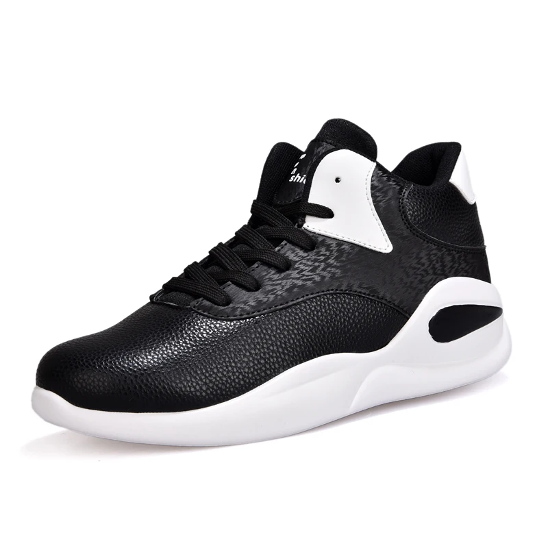 

Explosion models basketball shoes men's sports shoes breathable outdoor casual shoes athletes black and white red 39-44 yards