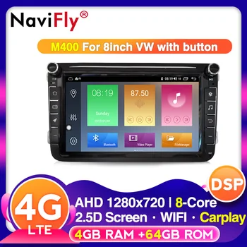 

8inch Android 10 Car dvd For VW/Volkswagen/Golf/Polo/Tiguan/Passat/b7/b6/leon/Skoda/Octavia car Radio GPS Car Multimedia player
