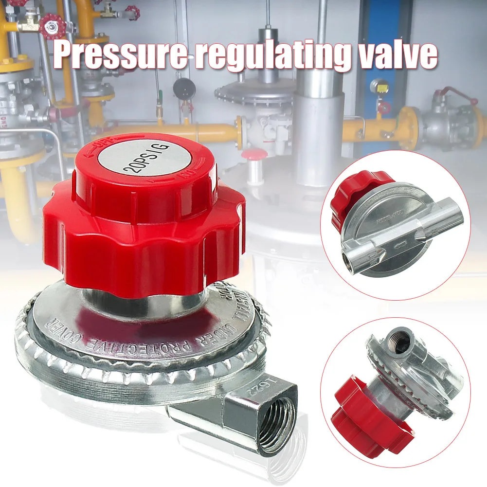 Adjustable Regulator Gas Heater Stove Cylinder Part NPT 1/4 20psi VJ-Drop