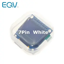 0,96 дюймов SPI OLED Дисплей модуль белого цвета 128X64 OLED 7Pin чип водитель SSD1306 для arduino