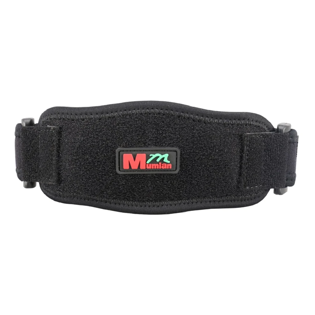 Elbow Support Brace Adjustable Tennis Golfer Wrap Strap for Pain Relief Black