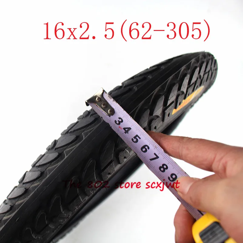 16x2,50 62-305 внутренняя внешняя шина подходит для электрического велосипеда мальчика велосипед SCHWINN трицикл-трансформер 16x2,5 16*2,5 штанга для снятия велосипедных колес