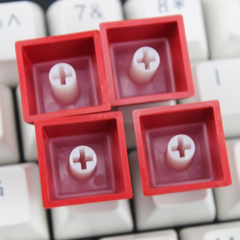 Doubleshot материал с подсветкой Sa Keycaps набор PBT красный синий белый прозрачный шрифт для механической игровой клавиатуры ASNI Gh 104 60 87