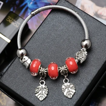 

Colorful Crystal Charm Bracelets for Women With Aliexpress Murano Beads Bracelets Bangles Femme Fashion Bracelet Jewelry