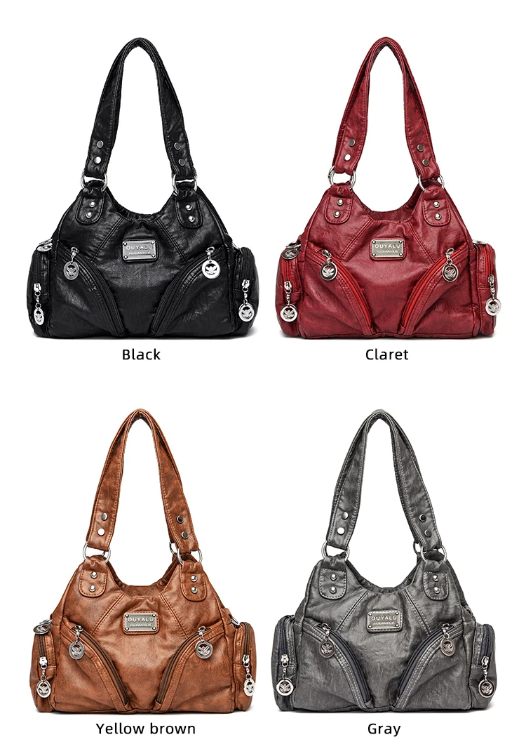 2021 Vintage Women Bags Designer Handbags Women Shoulder Bags Female Top-handle Bags Fashion Crossbody Purses for Women