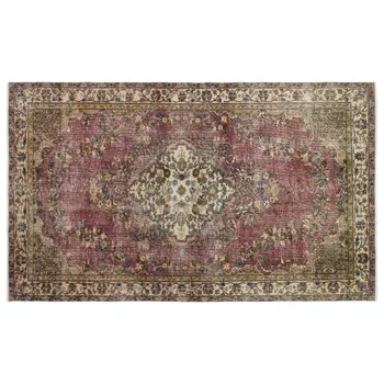 

Handmade Natural Vintage Turkish Area Rug 154x256 Cm-5'1''X8'5''