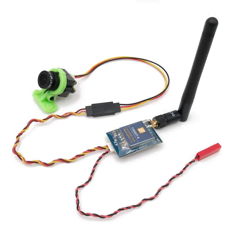 Готовая к использованию CMOS 1200TVL FPV камера и 5 8G 40CH 25/200 мВт Передатчик с микрофоном