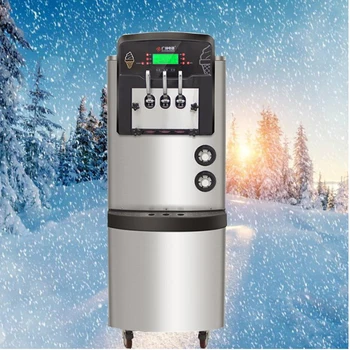 

Commercial soft ice cream machine 36-42L / H soft ice cream cone machine 110V / 220V 3300W seven days no-clean