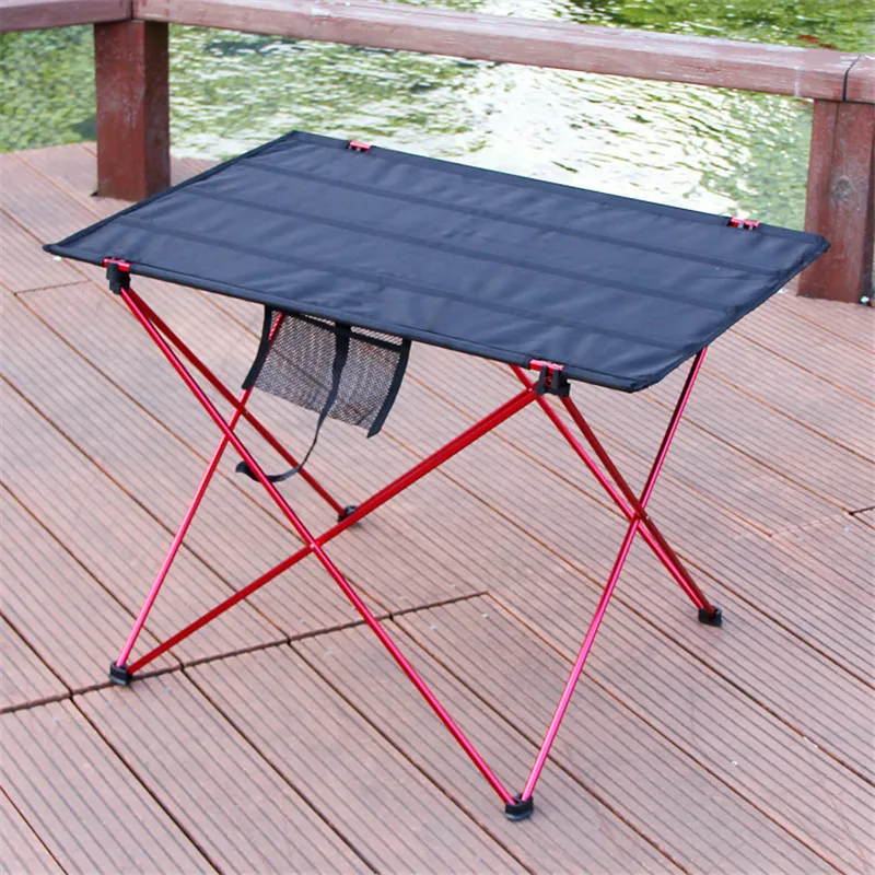 

Outdoor Folding Table Aluminium Alloy Ultra-Light Portable Table Camping Picnic Barbecue Desk Street Vendor Occasional Table