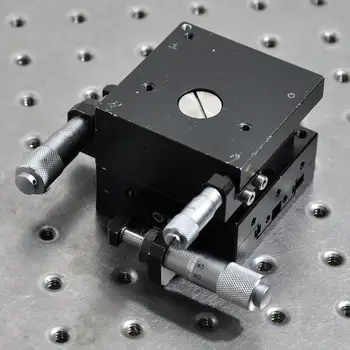 

XYR axis manual high-precision two-way displacement sliding table small angle rotary adjustment table 60*60mm aluminum