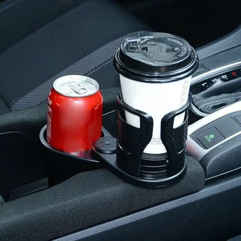 

100% Brand New Universal Car Cup Holder 2in1 Dual Cup Mount Extender Organizer Adjustable Base