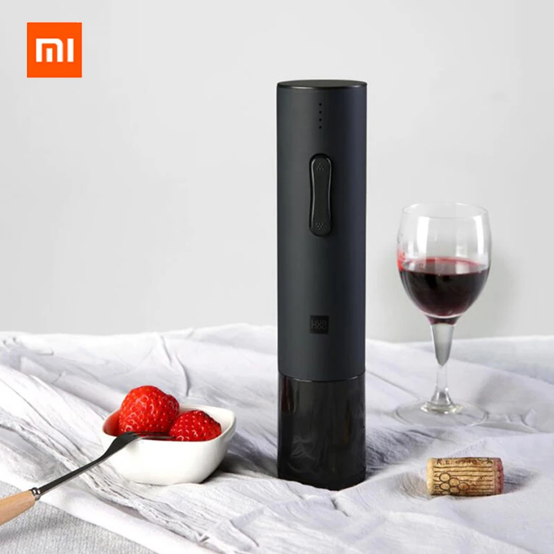 2019Xiaomi Mijia Huohou автоматическая открывалка для бутылок красного вина Электрический штопор фольга резак пробковый инструмент для Xiaomi умный дом наборы