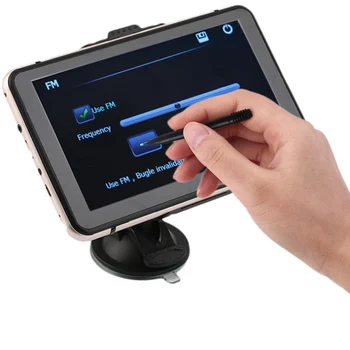 

7 Inch Capacitive Car GPS Navigator Capacitive Screen FM Transmitter Suppor 4GB 128MB