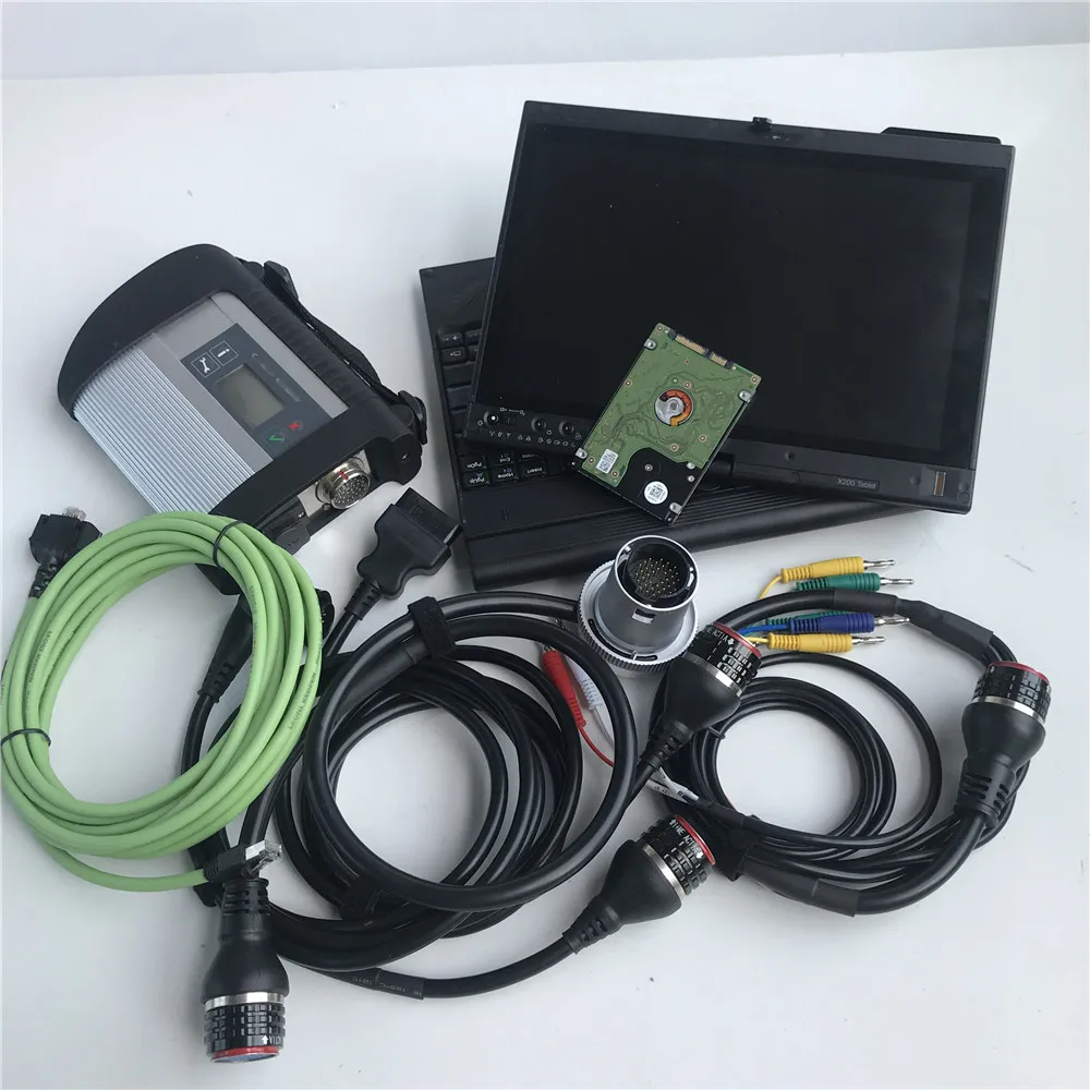 Top Mb Star Auto Diagnosi Star C4 Con Software Hdd 2023.12V In Tablet X220T I7Cpu 8Gb Pronto Per L'Uso Per Auto Mb C4