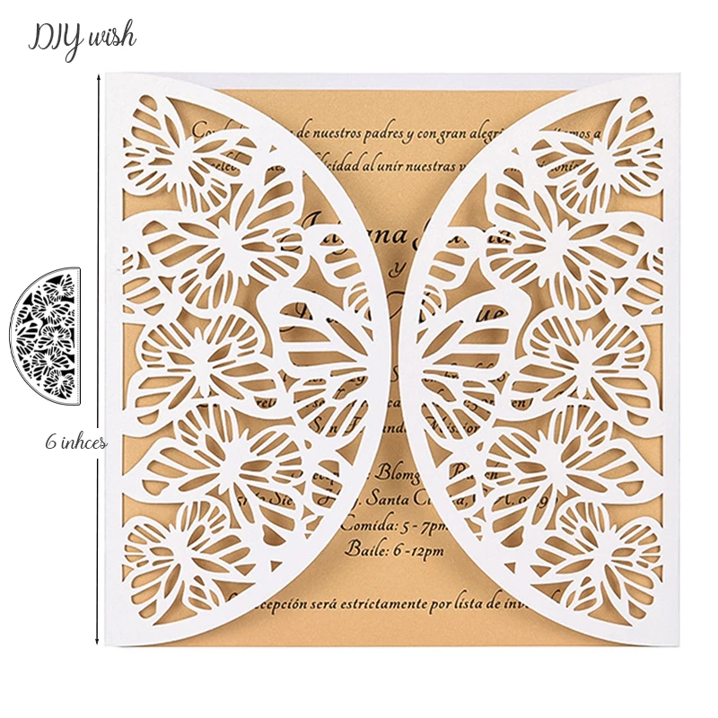 Butterfly Border Dies Metal Cutting Dies New 2019 for Scrapbooking Wedding Invitations Birthday Gre - 4.00007E+12