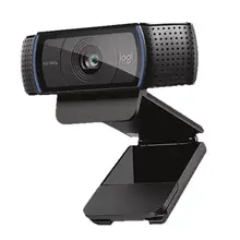 Горячая Распродажа веб-камера изящная текстура logitech C920 HD 1080P автоматическая фокусировка веб-камера Встроенный микрофон широкоформатная USB веб-камера