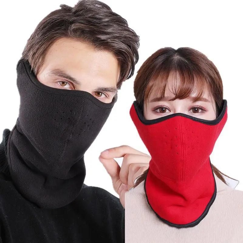 

2019 Unisex Winter Windproof Fleece Face Neck Nose Protector Warmer Outdoor Riding Cycling Mask Face Cover