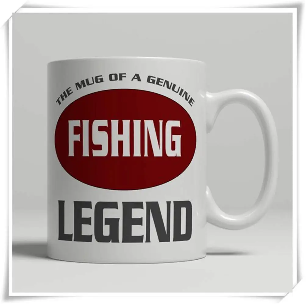 Рыбалка Легенда кружка Спорт хобби Fishin кружки