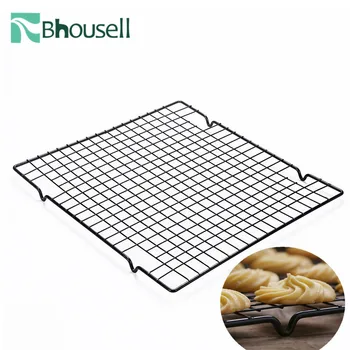 

1pc Stainless Steel Non-stick Cooling Rack Cooling Grid Baking Pizza Bread Barbecue Cookie Biscuit Holder Shelf Baking Mold