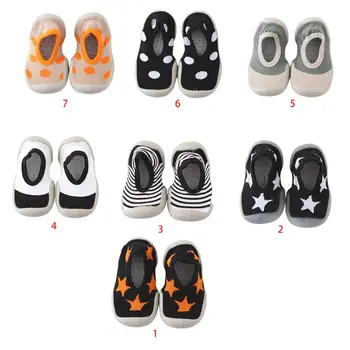 

Kids Baby Soft Bottom Non-slip Toddler Shoes Toe Protection Girls Boys Shoe