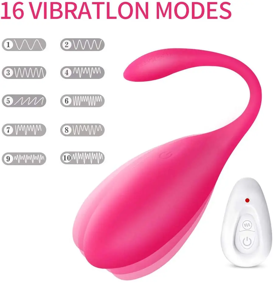 Kegel Balls Vibrator Silicone Ben Wa Ball Wireless Control Vibrating Eggs Shrink Ball Vagina Tighten Exercise Sex Toys Women