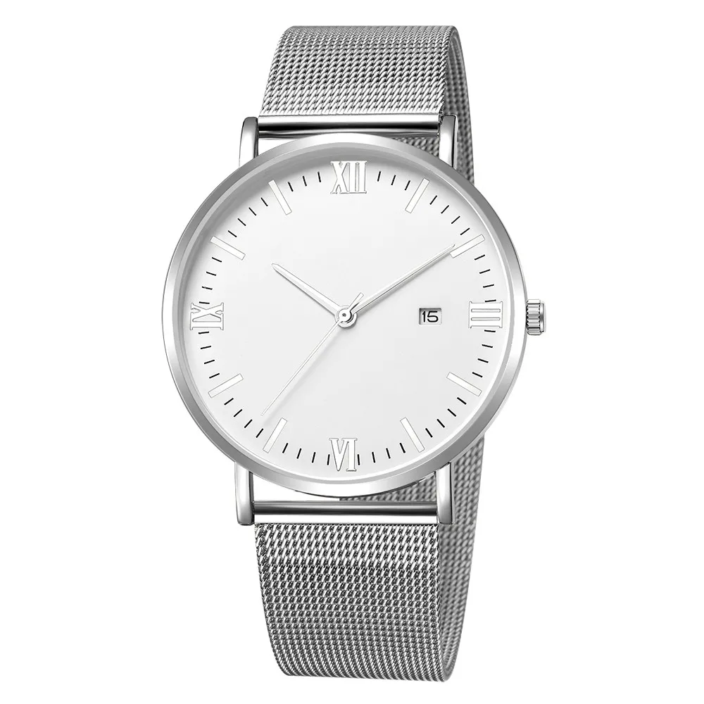 Simplicity Modern Quartz Watch Women Mesh Stainless Steel Bracelet High Quality Casual Wrist Watch for Woman Montre Femme D20 - Цвет: K