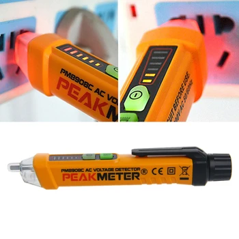 

PM8908C 50-60Hz AC 12-1000V Non Contact Voltage Tester Pen Circuit Detector
