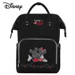 Disney пеленки мешок Usb уход за ребенком путешествия рюкзак для мамы Мумия материнства влажный мешок водонепроницаемый подгузник коляска