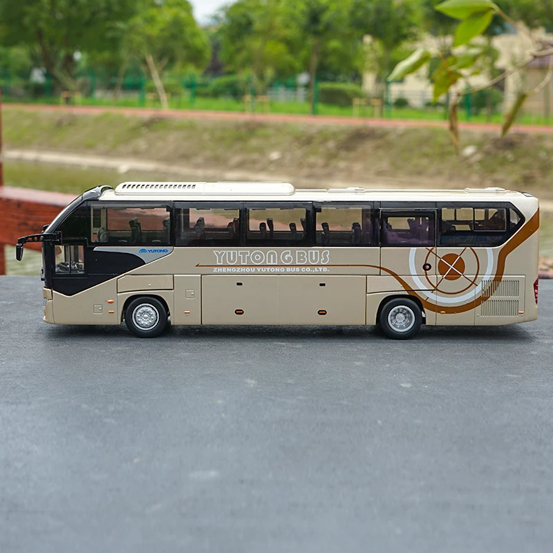 1/42 YuTong автобус ZK6128HQB автобус литой автобус модель автомобиля мальчик Gilr подарки игрушки