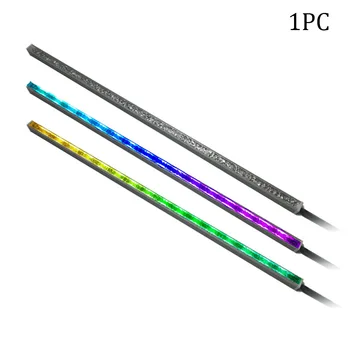 

PC Motherboard Practical Aluminum Alloy Computer Lighting 5V 3pin Header Addressable Accessories Breathing RGB LED Strip Light