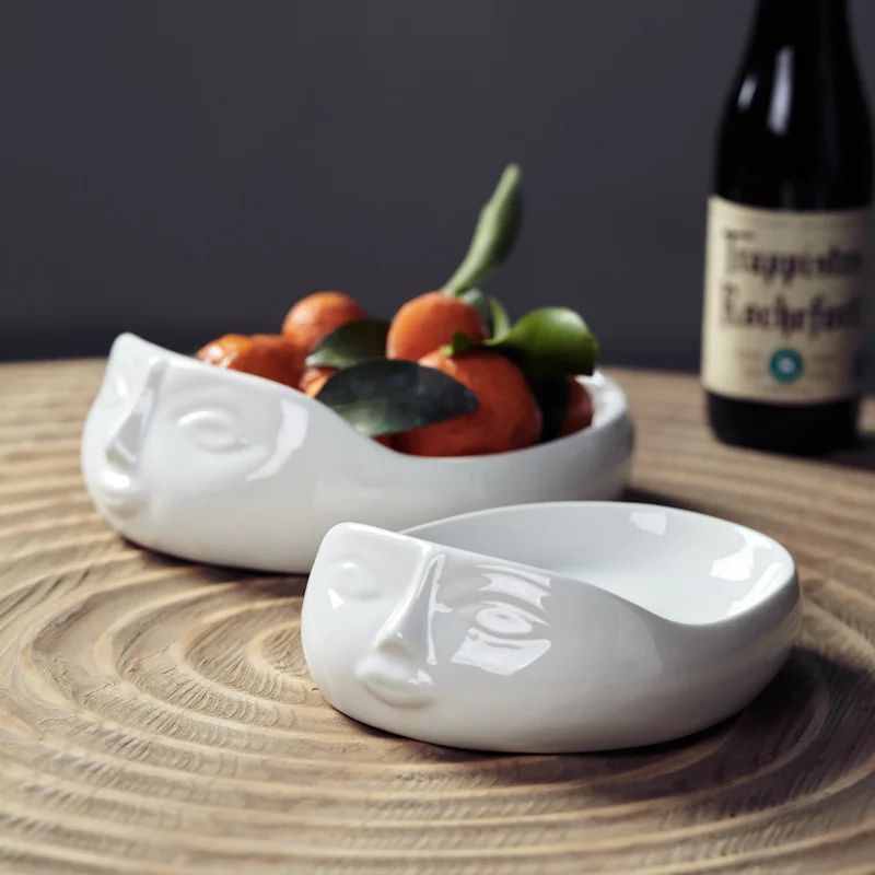 

Nordic Style Individual Fruit And Vegetable Family French Snack Platekitchen Utensils Porcelain Plateau Decoratif Salon Serving