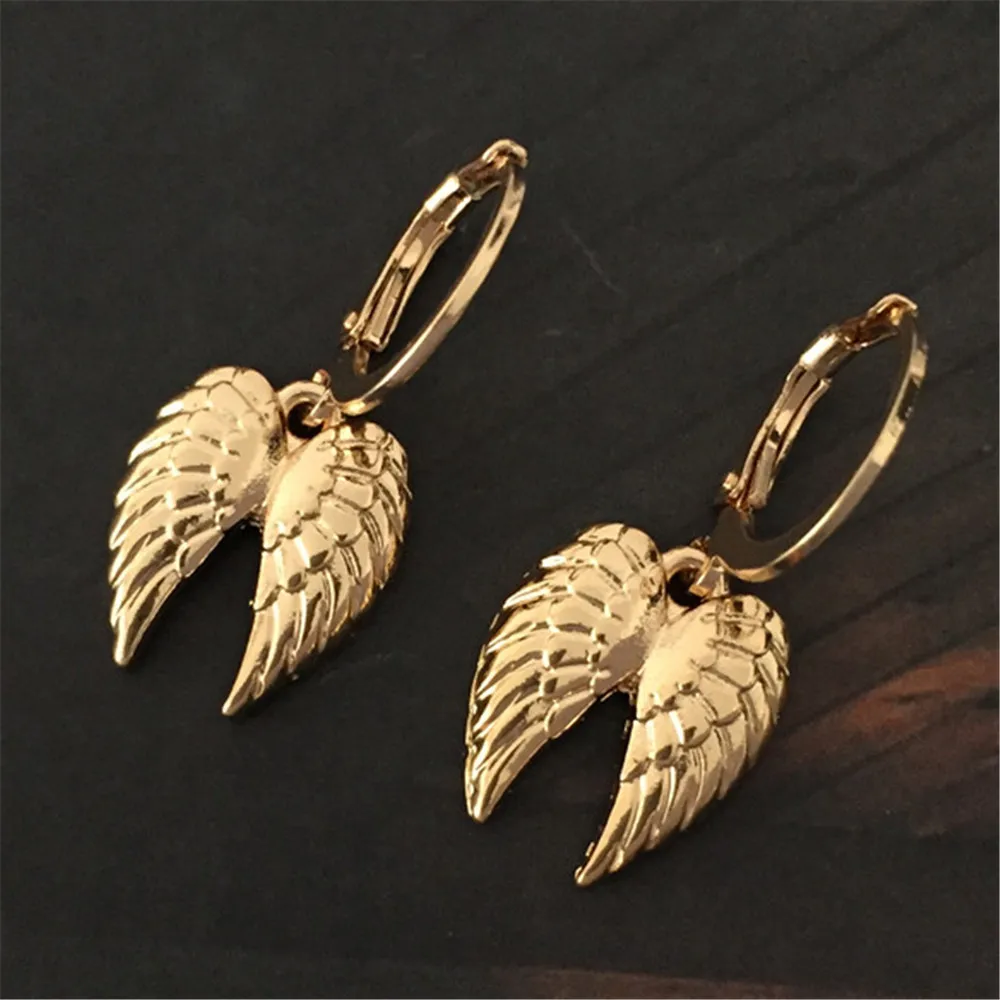 Angel Wing Hoop Earring  Tres Colori Jewelry