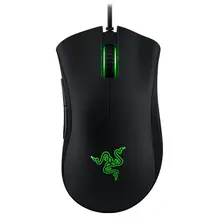 Razer Deathadder Эфирная мышь профессиональная Проводная игровая мышь USB 2000 dpi освещение эргономичные оптические мыши для компьютера PC Новинка