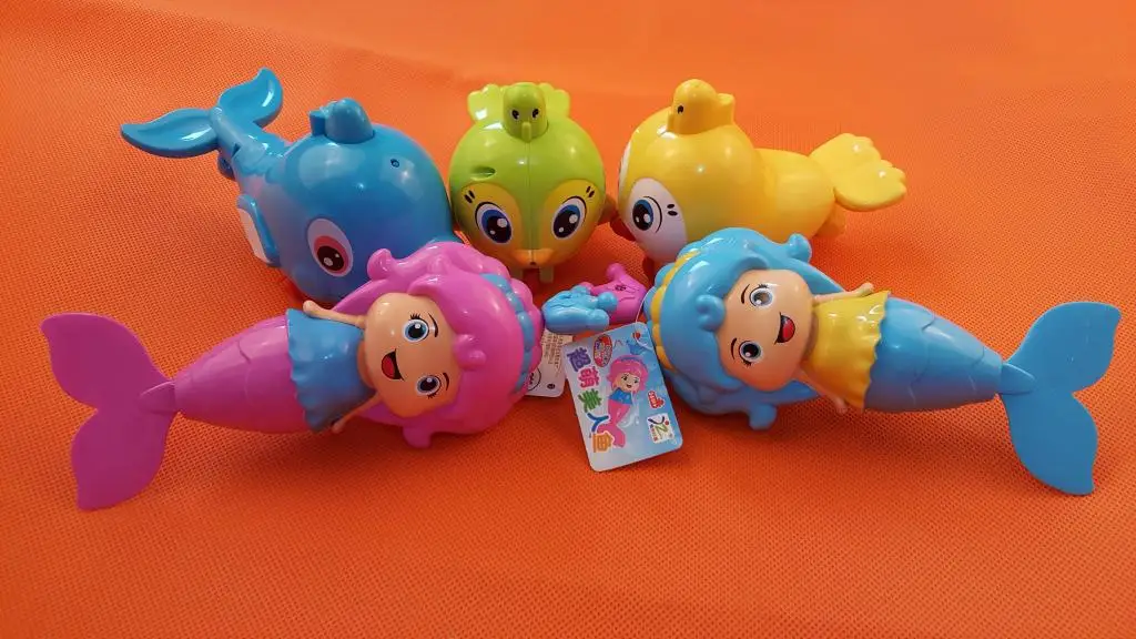Детская игра с водой, маленькая игрушка для ванной, водяные игрушки, детская заводная ванна, маленькая утка, игра, Весенняя рыба, черепаха