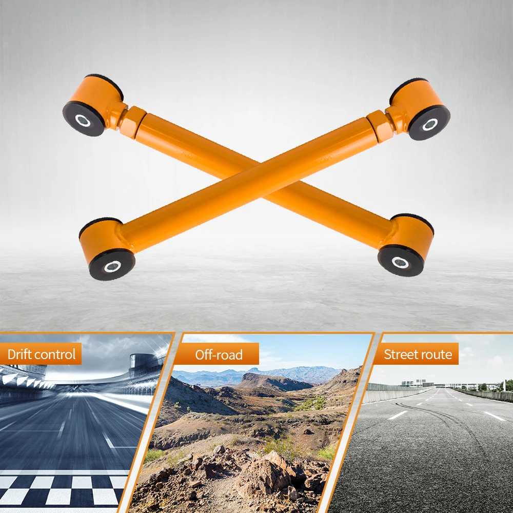 2x New Adjustable Rear Lower Control Arms For Jeep Grand Cherokee Wj Wg