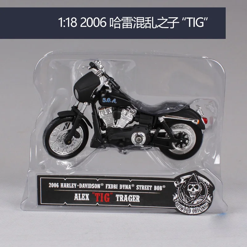 Maisto 1:18 Harley Davidson SONS OF ANARCHY мотоциклетные металлические модельные игрушки для детей подарок на день рождения Коллекция игрушек